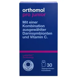 Orthomol Pro junior Kautabletten Erdbeere 30 St