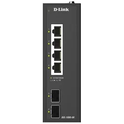D-Link DIS-100G-06, 6-Port Gigabit Industrial Unmanaged Switch