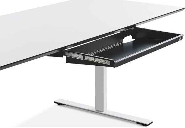 Lomax Laptopskuffe Athene M/lås, Alu
