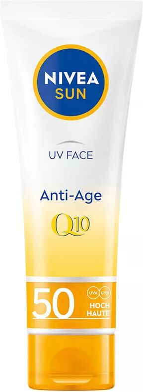 NIVEA SUN - UV Face Anti-Age & Anti-Pigments LSF 50, Sun Gesicht Anti Age LSF 50, 50 ml