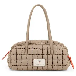 LES VISIONNAIRES Unio Zicke Schultertasche 35 cm  beige