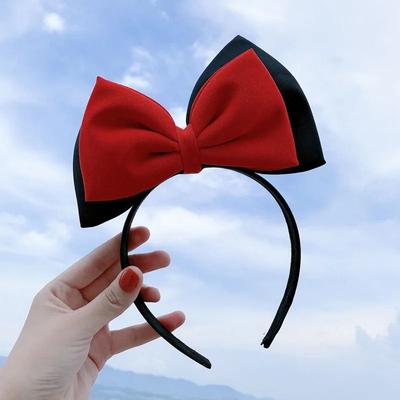 Uplift Picks Mickey Mouse Style Sequin Ear Headband Party Hair Hoop For Girls mickey Black Red