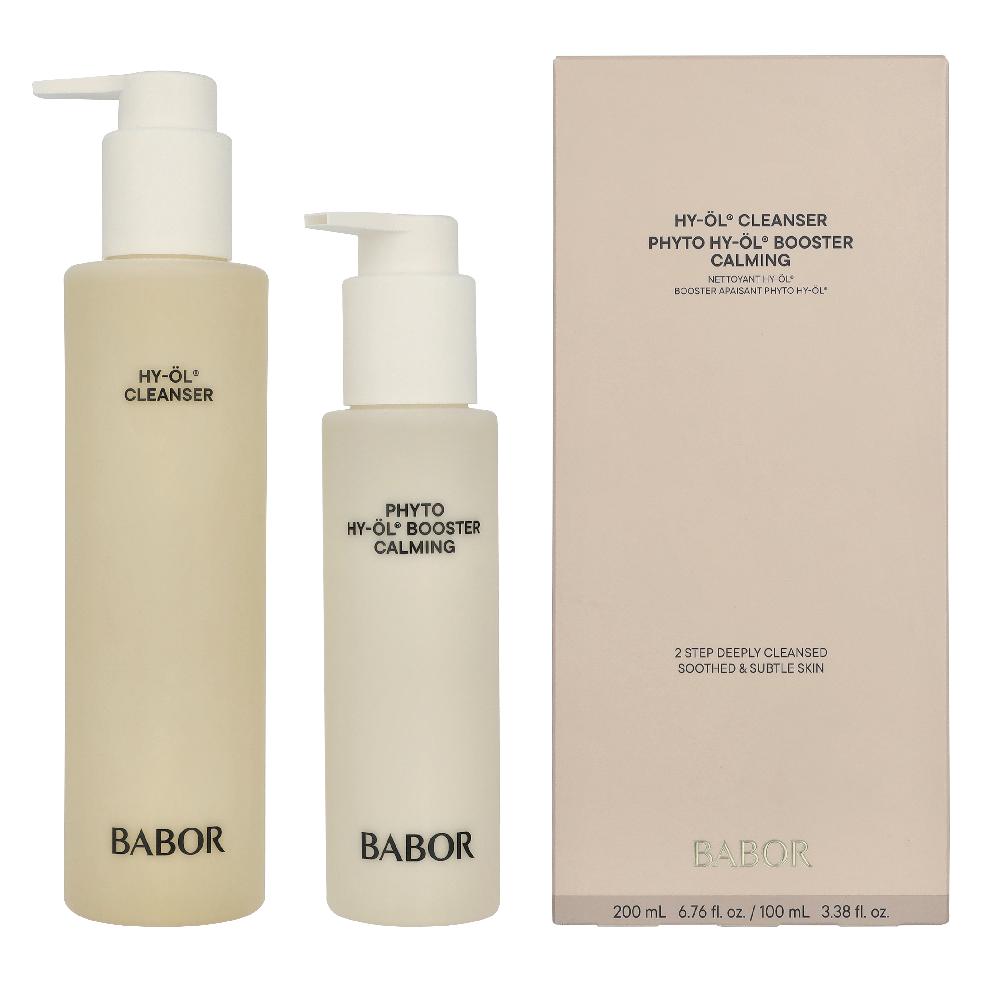 Babor CLEANSING HY-ÖL Cleanser & Phyto HY-ÖL Booster Calming Set (Gesichtspflege Set) (403474)