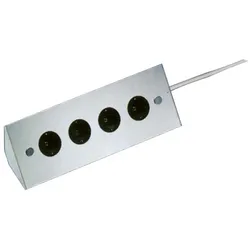 Thebo, Steckdosenleiste, Eck-Steckdosenelement (CEE 7/3, 2 m)