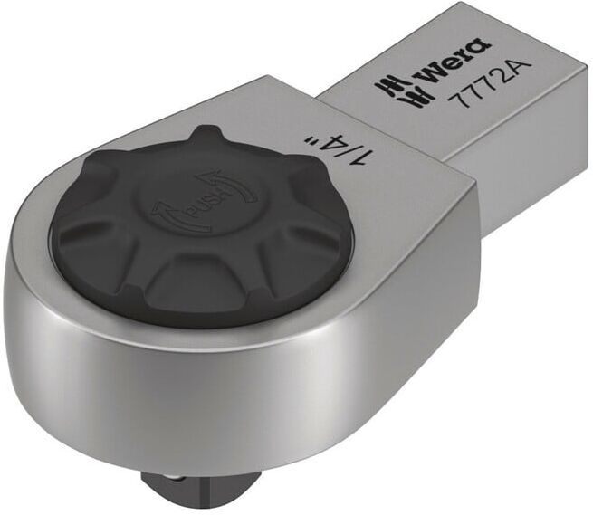 Wera 7772 A Cliquet réversible interchangeable, 49 mm x 1/4