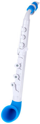 Nuvo jSAX Saxophone white-blue 2.0 Weiß