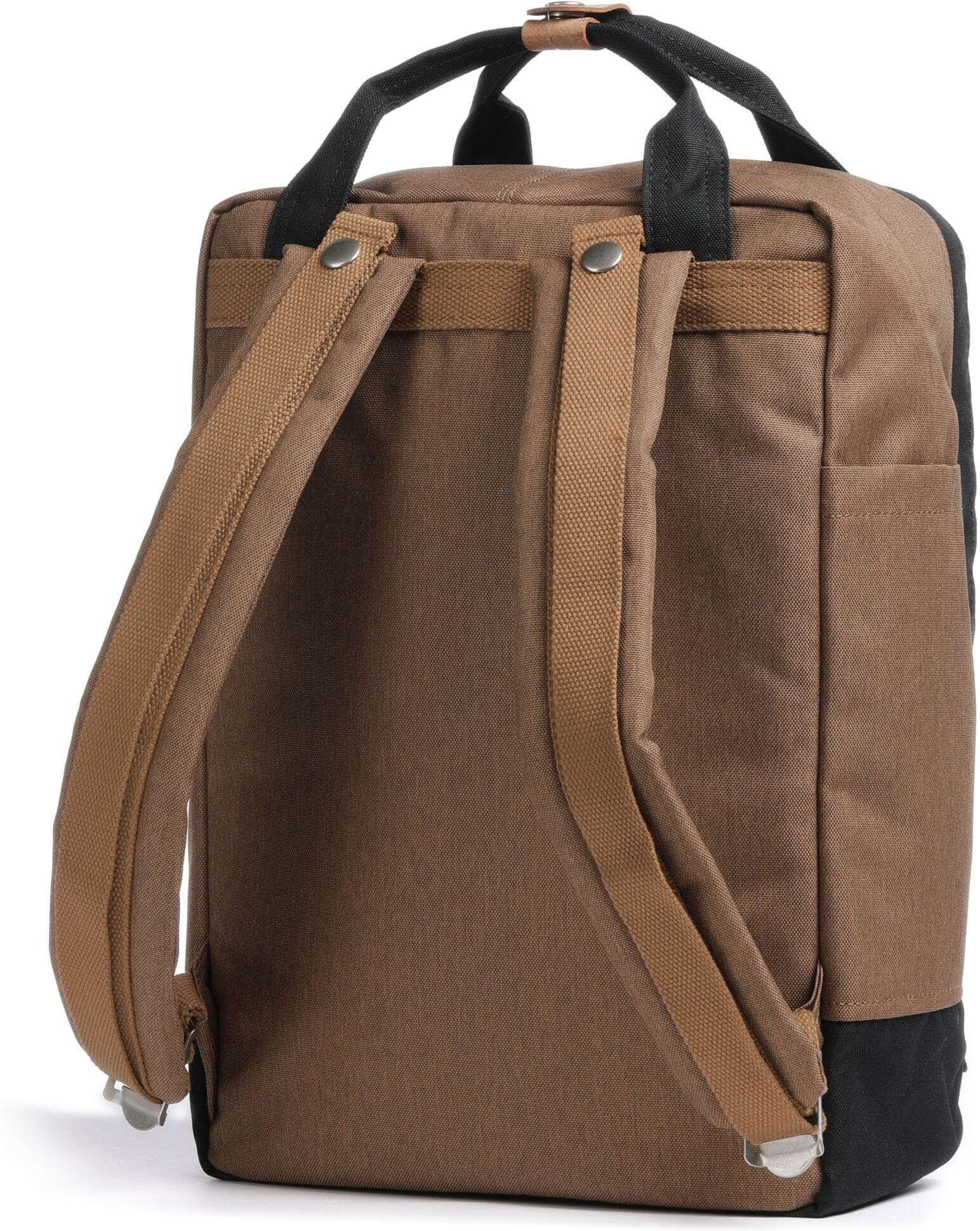 Doughnut Macaroon Rucksack, braun,schwarz