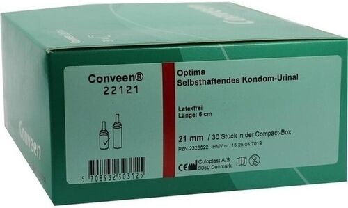Coloplast GmbH CONVEEN Optima Kondom Urinal 5 cm 21 mm 22121 30 St.