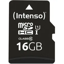 Intenso 3424470 Speicherkarte 16 GB MicroSD UHS-I Klasse 10