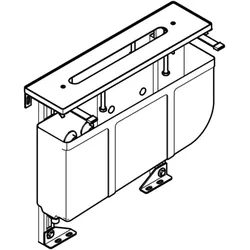 Dornbracht Perfecto Montagesystem 1261497090 1/2", für 4-Loch-Wannenfüll/Brause-Armatur