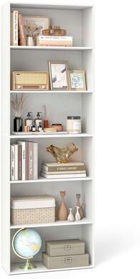 Tall Bookshelves and Bookcases Vertical Bookshelf Tower