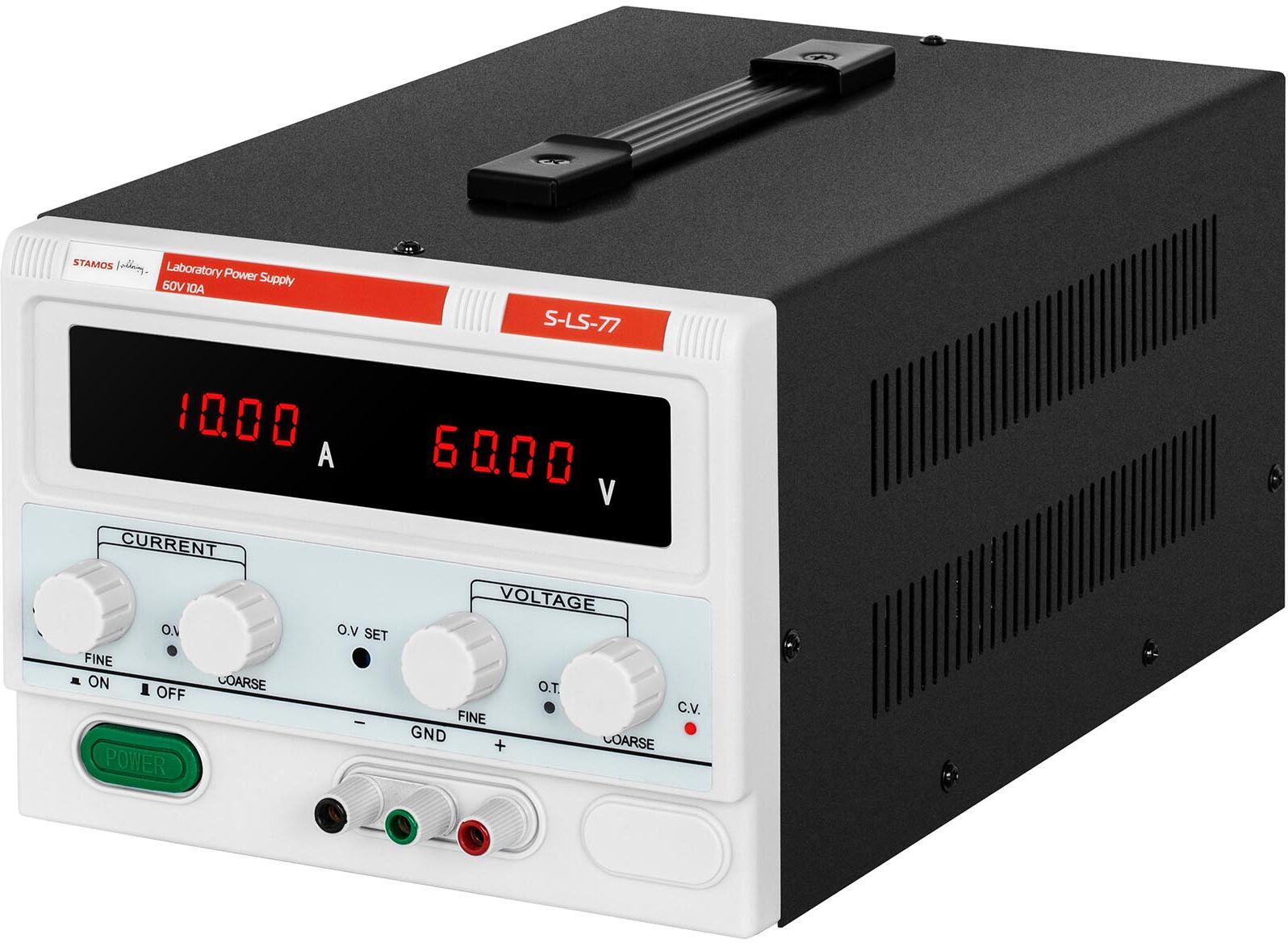 Stamos Soldering Labornetzgerät - 2-60 V - 0-10 A DC - 600 W