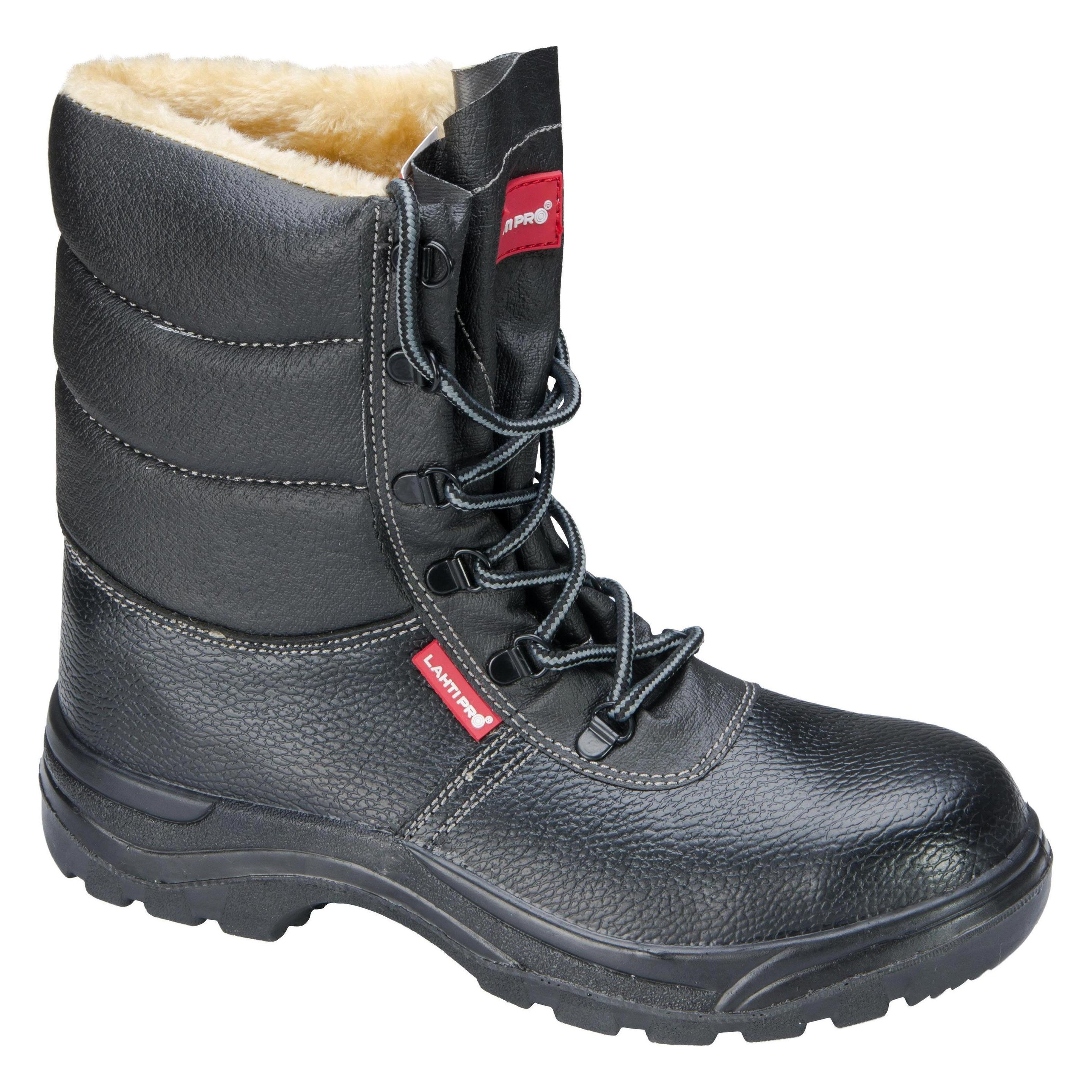 Lahti Pro Insulated high leather shoes black, s3 src, "42", ce, lhti (S3, 42) (21145465)