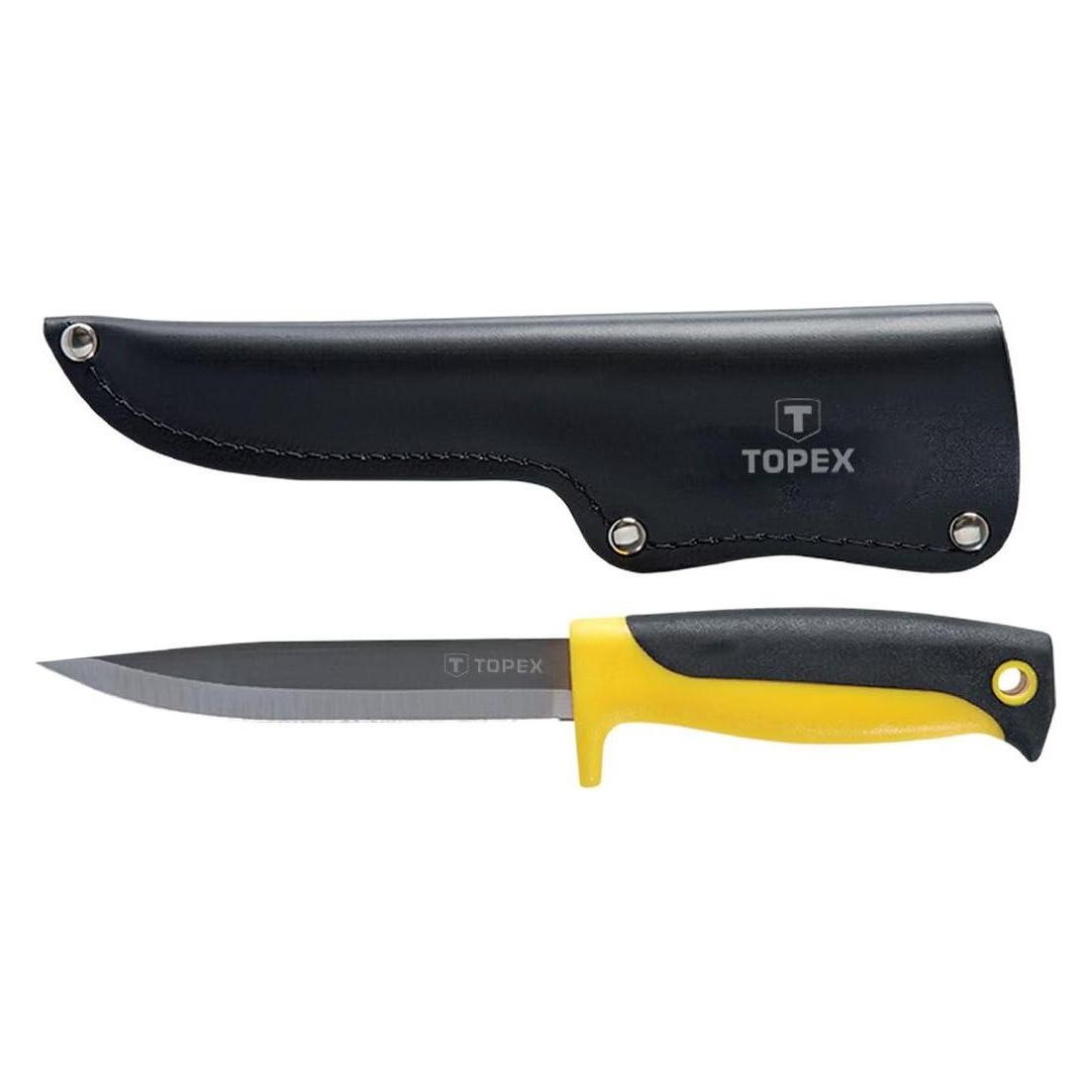 Topex Messer mit Lederetui 98Z103 (12 cm) (98Z103)