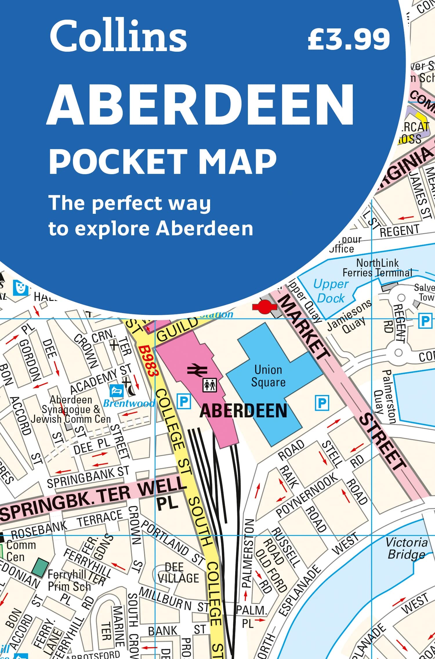 Plan de poche - Aberdeen (Écosse)   Collins