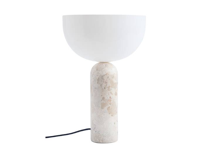 Edle Marmor Design Tischlampe „Kizu“, verschiedene Grössen Kunis Breccia Marmor NEW WORKS
