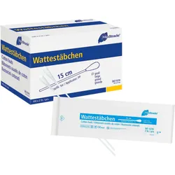 Meditrade® Wattestäbchen 15cm groß Kunststoff 200 St.