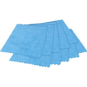 Vileda-Professional Allzwecktuch Micro Tuff Easy, 30 x 30 cm, aus Mikrofaser, blau, waschbar, 50 Stück