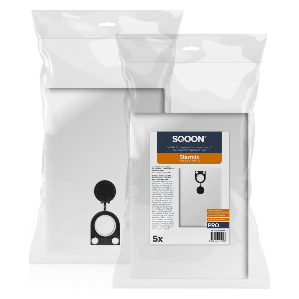 Sqoon 42190-5PRO Starmix Staubbeutel FBV 25/35 PRO 5 Stk. (54039208)