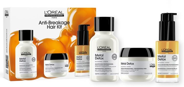 L'Oreal Professionnel Metal Detox Anti-breakage Mini Trio Kit