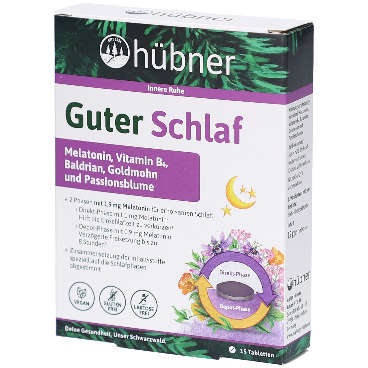 Hübner Guter Schlaf Tabletten 15 St