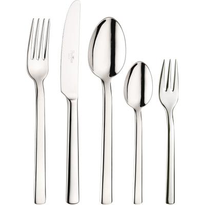 Besteck-Set PINTINOX "Millenium", silber (edelstahlfarben), 30 Stk., Edelstahl 18/10, Essbesteck-Sets