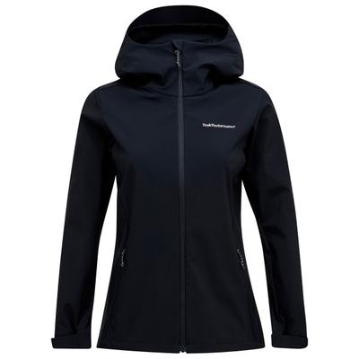 Peak Performance - Women's Explore Hood Jacket - Softshelljacke Gr S schwarz