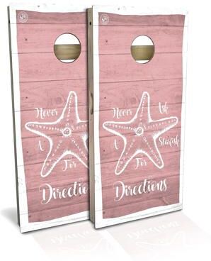 Skip's Garage Starfish Outdoor Cornhole Board Set