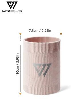 Uplifted Finds Sports Wrist Guard Breathable Sweat Absorbing Wrist Band For Men And Women 1 Pc Pink