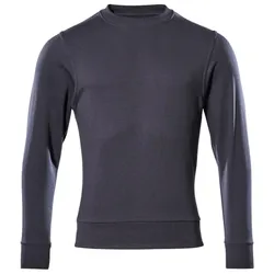 MASCOT Herren Carvin Sweatshirt CROSSOVER Schwarzblau 3XL - 51580-966-010-3XL - Schwarzblau