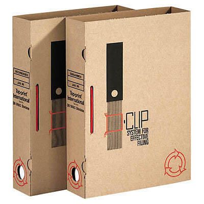 Top-Print Archivordner DIN A4 Karton 6 cm Füllhöhe 4098