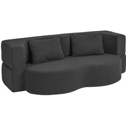 SoBuy, Sofa + Bettsofa, FST101-SCH