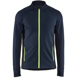 Fleecejacke "STRIKER" - XS - marine/gelb