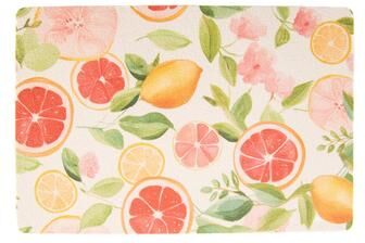 IH Casa Decor Eva Placemat Citrus Crush - Set of 12