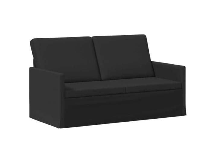 vidaXL 2-Sitzer Sofa Schwarz 150 x 81 x 82 cm Stoff