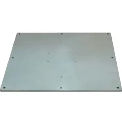 Scolaro Montageplatte 30x30 cm, Stahl verzinkt