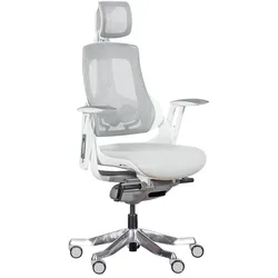 Carmen AMBRA Ergonomischer Bürostuhl – Weiß