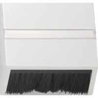 Abdeckhaube steckbar mit Adapterrahmen für Geräte mit Abdeckung 50 x 50 mm weiß (matt), Retail