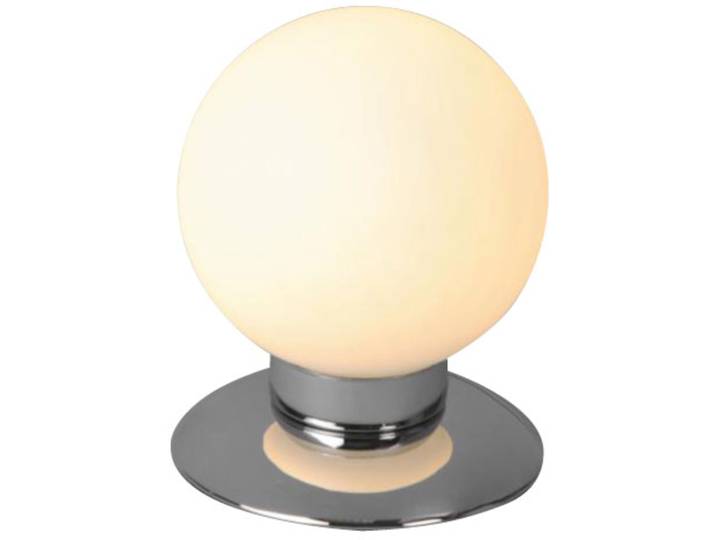Tischlampe Claro+ weiss Glas H 15 cm 600 lm - LED - Lichtfarbe: Extra warmweiss- LED Energiesparlampe