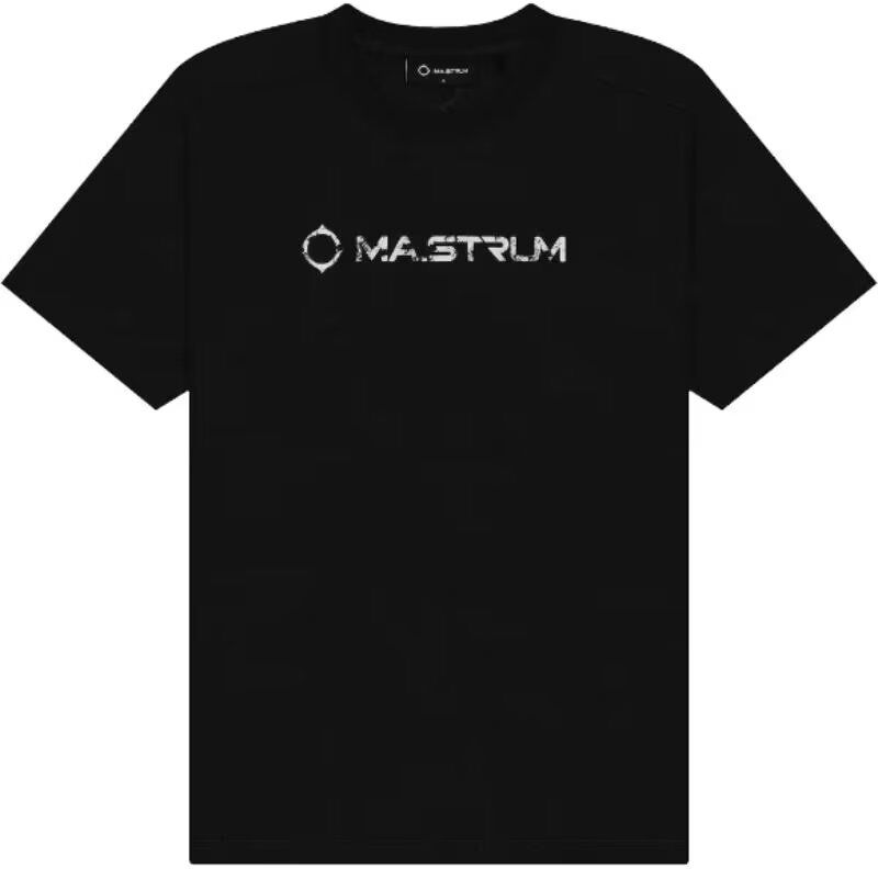 MA.STRUM Mastrum Camiseta Cracked Logo Jet Black S Hombre