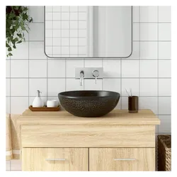 vidaXL, Waschbecken, Valtonar (410 mm, 410 mm)