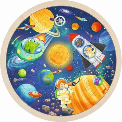 Einlegepuzzle Weltall