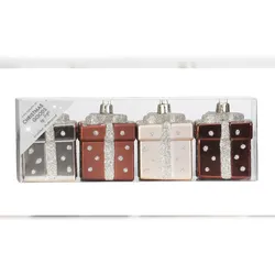 Christbaumschmuck Kunststoff Geschenkboxen Mix Weihnachtskugeln Weihnachtsbaum