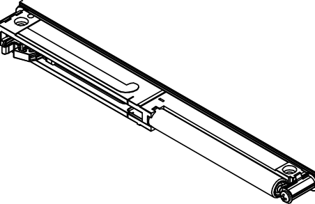 HSK Duschkabinenbau KG HSK Ersatzteile Zylinder Anschlagsdämpfer für Softclose, E57226 E57226