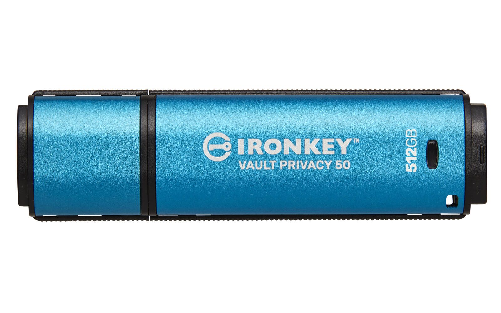 Kingston Technology 512GB IronKey Vault Privacy 50 AES-256 verschlüsselter, FIPS 197 USB-Stick 512 GB IKVP50/512GB