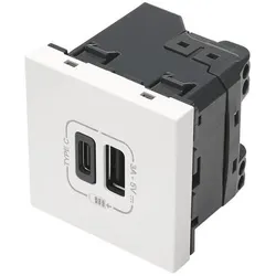 Sommer Cable USB-C- und USB-Modulplatine, 45 x 45 mm, Kunststoff, weiss, USB Kabel