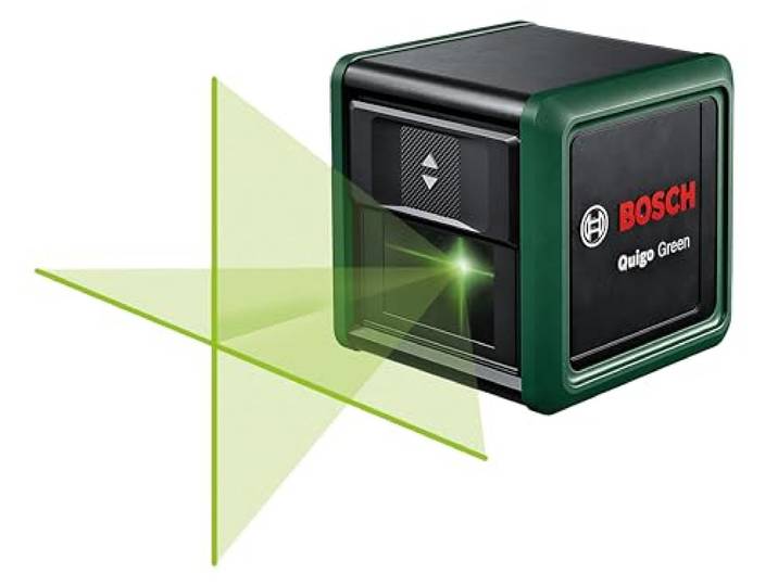 Bosch kruislijnlaser Quigo green met statief