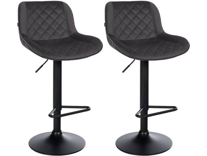 CLP Barhocker Kasson (Set, 2 St., 2er), mit stabilen Metallgestell