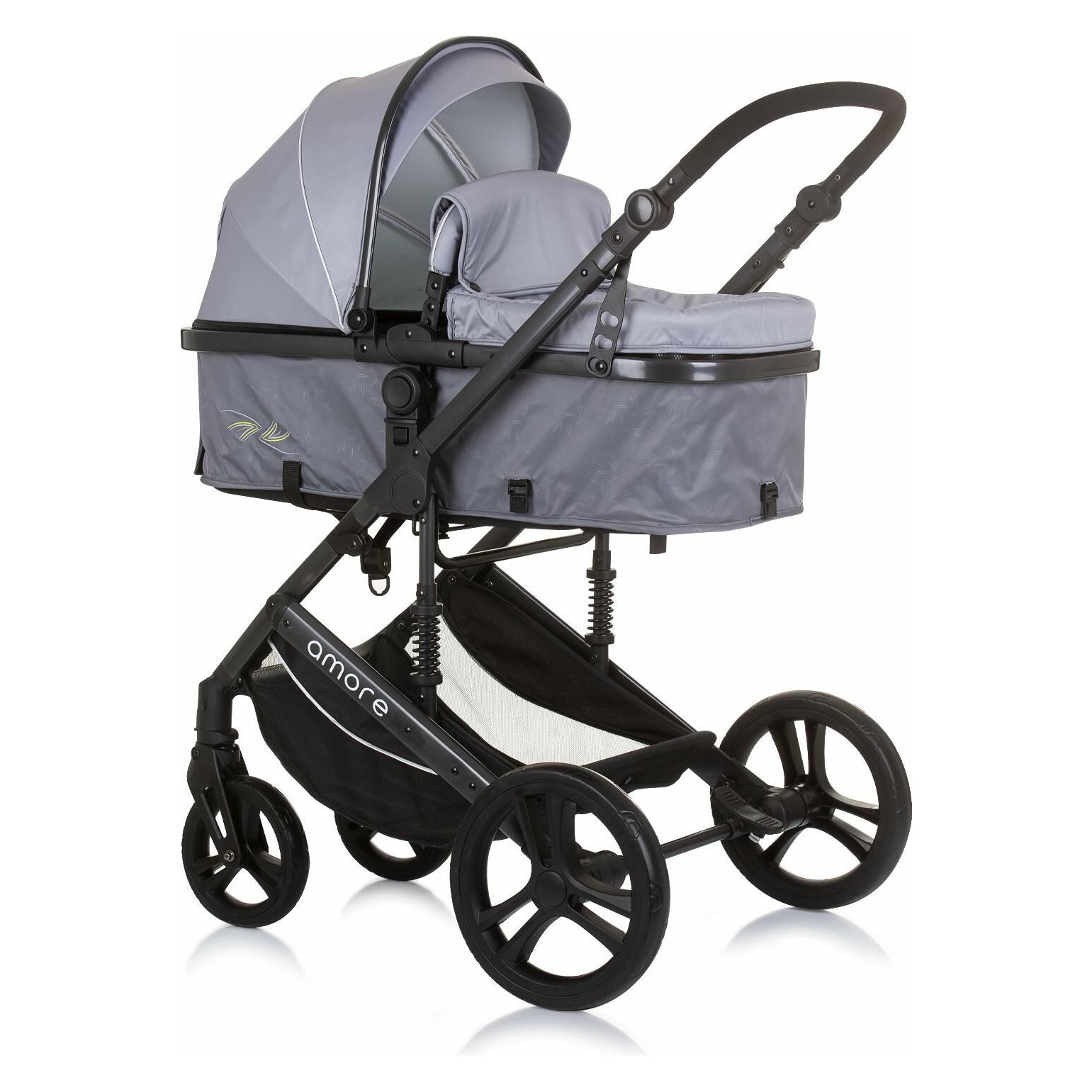 Chipolino Kinderwagen 2 in 1 Amore (0 Monate - 4 Jahre) (KKAM02402AS)