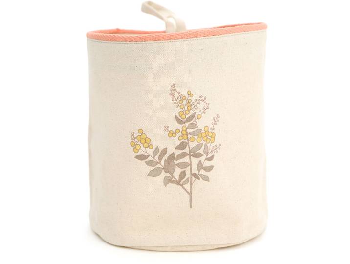 Aufbewahrungskorb Britney ecru H 20 cm - Material: Baumwolle